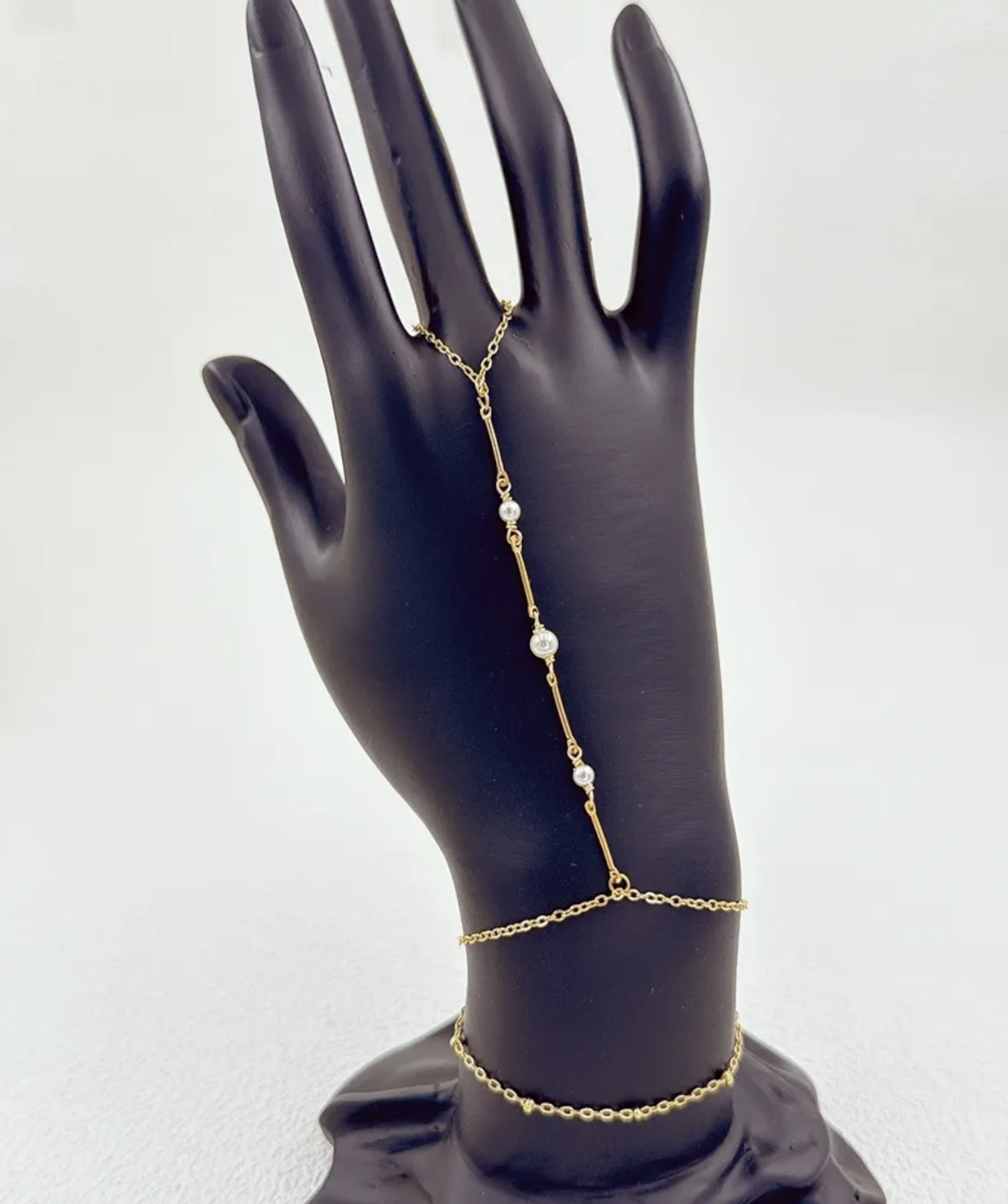 Bracelet de main Fano Doré