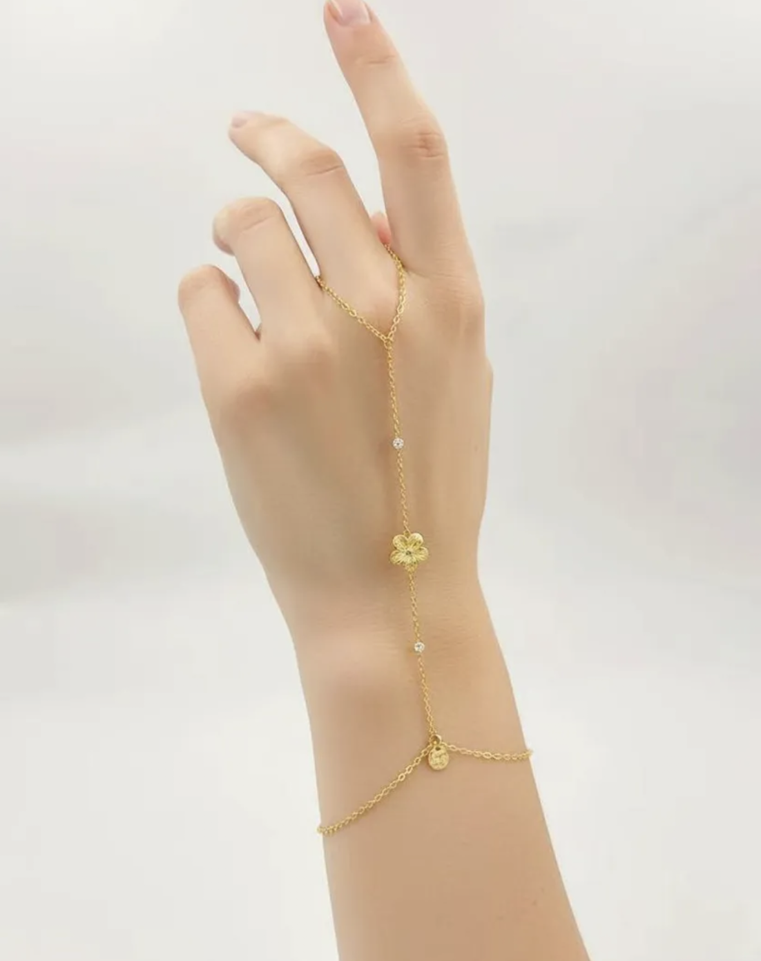 Bracelet de main Faenza Doré
