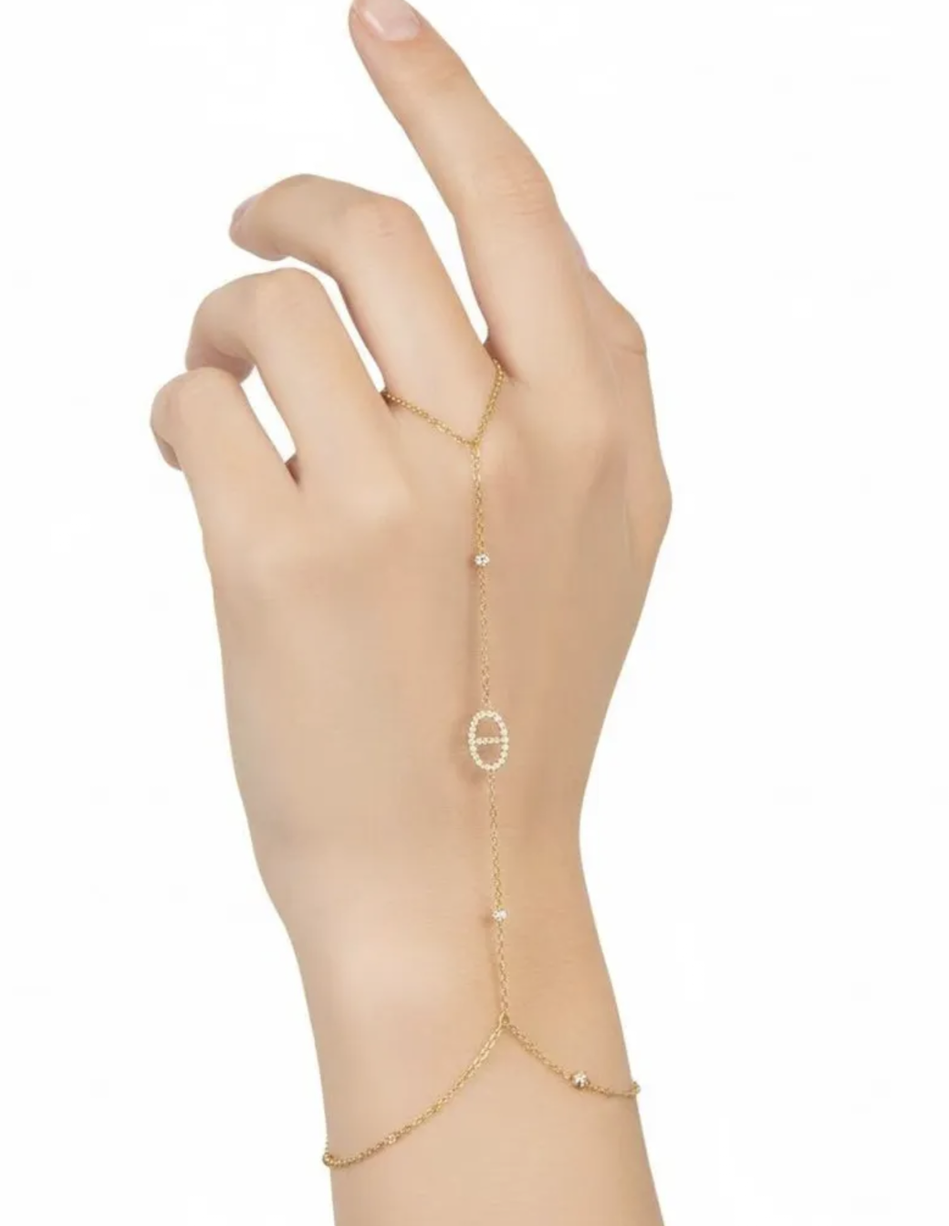 Bracelet de main Milano Doré