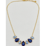 Collier Verona : motif central composé de sept ornements en forme de goutte