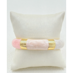 Jonc Parma rose sur support