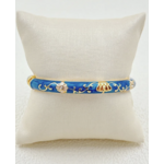 Jonc Padova bleu sur support