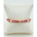 Jonc Padova rose foncé sur support
