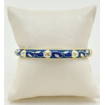 Jonc Ylang Bleu sur support