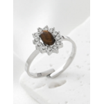 Bague Viterbo Argenté