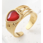 Bague Taormina Rouge