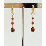 Boucles Amalfi Cascade Rouge