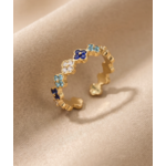 Bague Monza Bleu