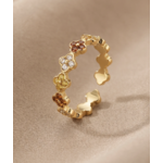 Bague Monza Marron