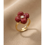 Bague Belluno Bordeaux