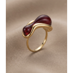 Bague Merano Bordeaux