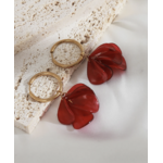Boucles Lodi Rouge