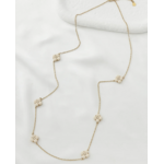 Sautoir Belluno Blanc