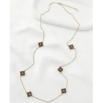 Sautoir Belluno Marron