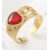 Bague Taormina Rouge