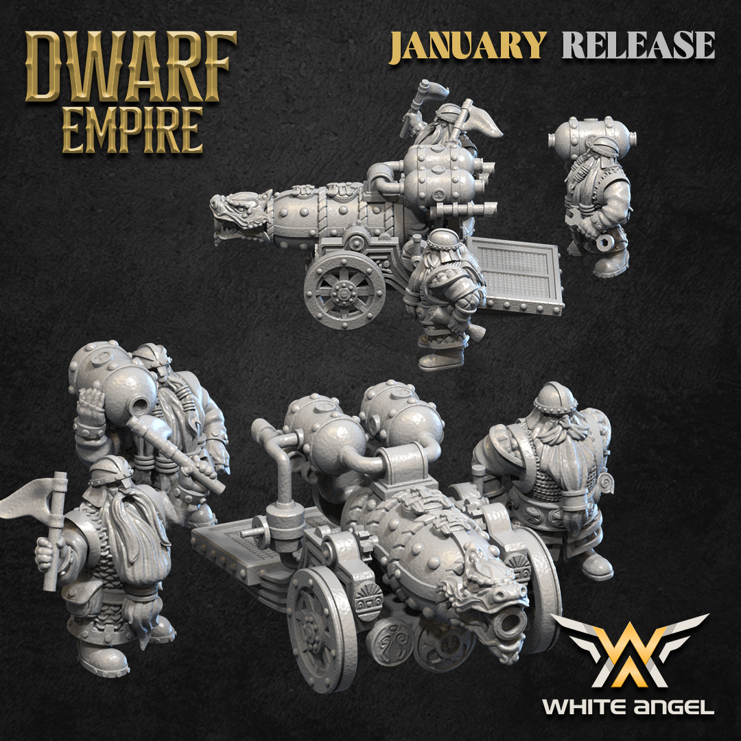 DWARF EMPIRE - DWARF FLAME CANNON 3