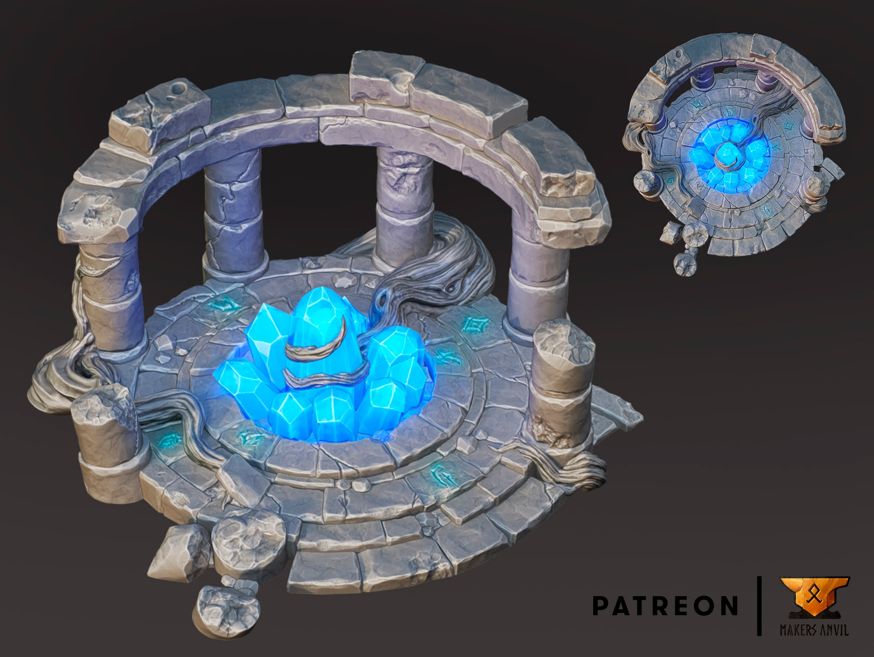 Makers Anvil - Conclave Magico - Render