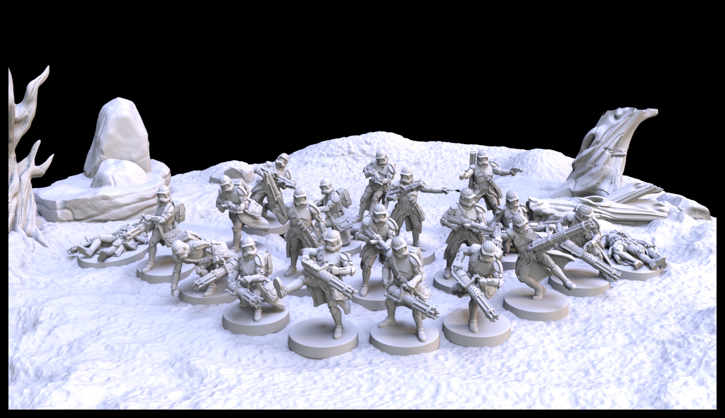 Heavy Clone Troopers - No LAAT