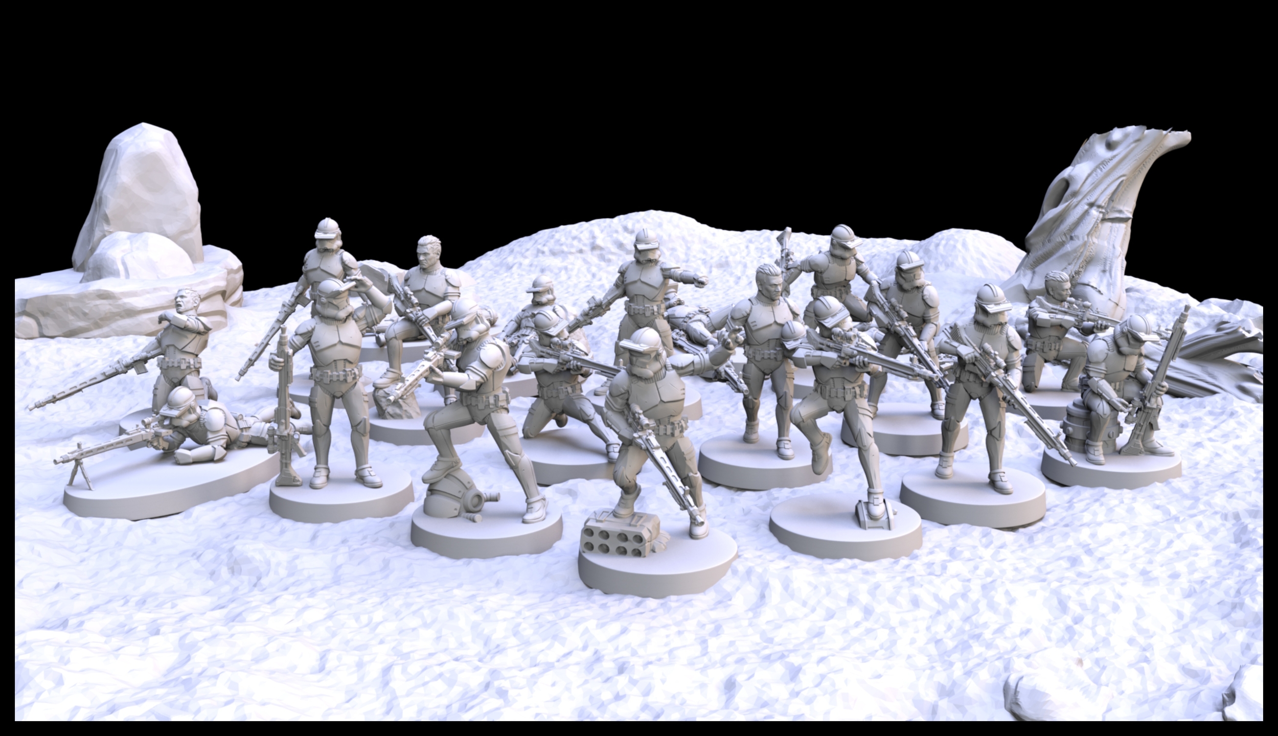 Specialist Clone Troopers - No LAAT