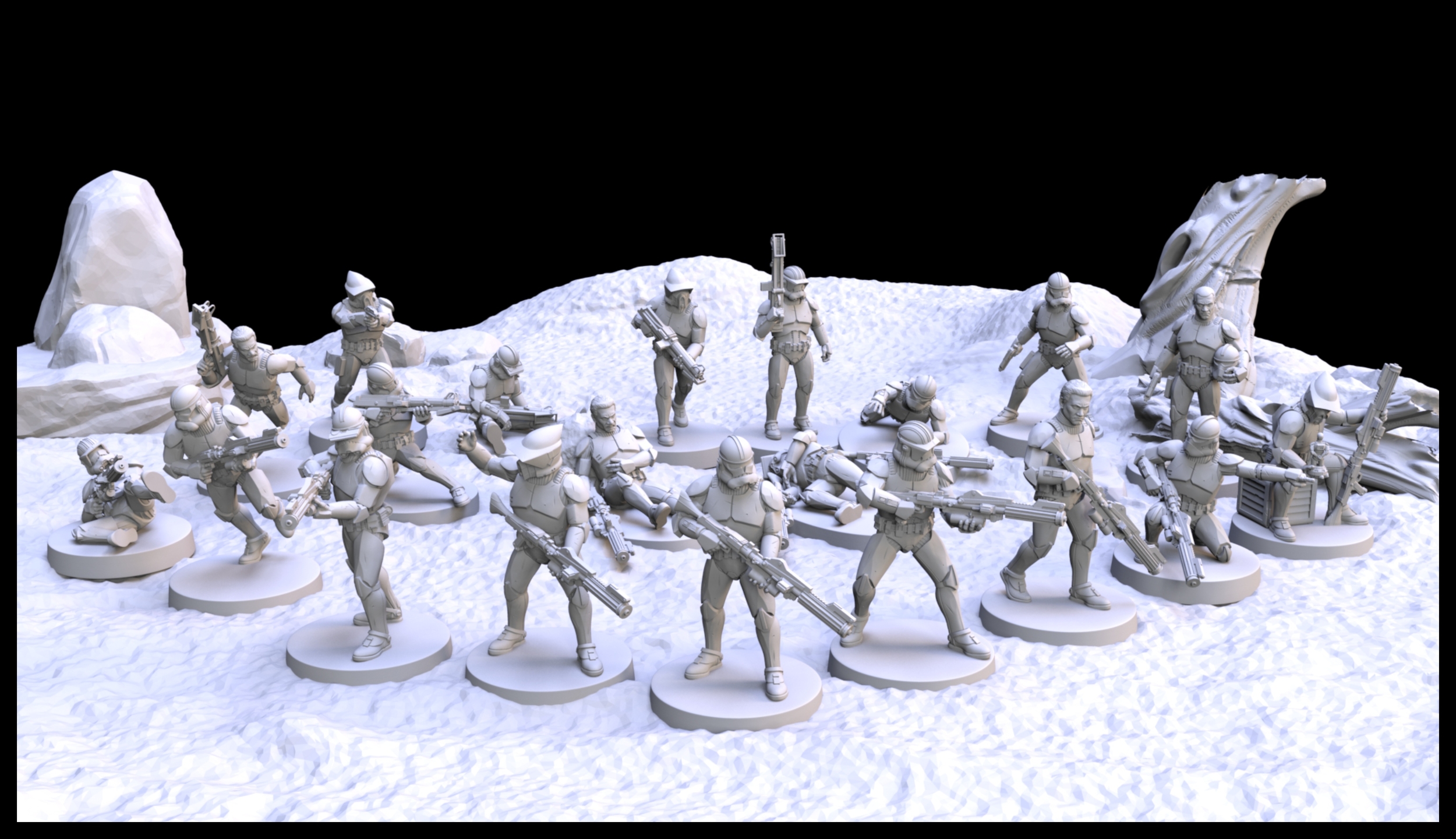 Assault Clone Troopers - No LAAT