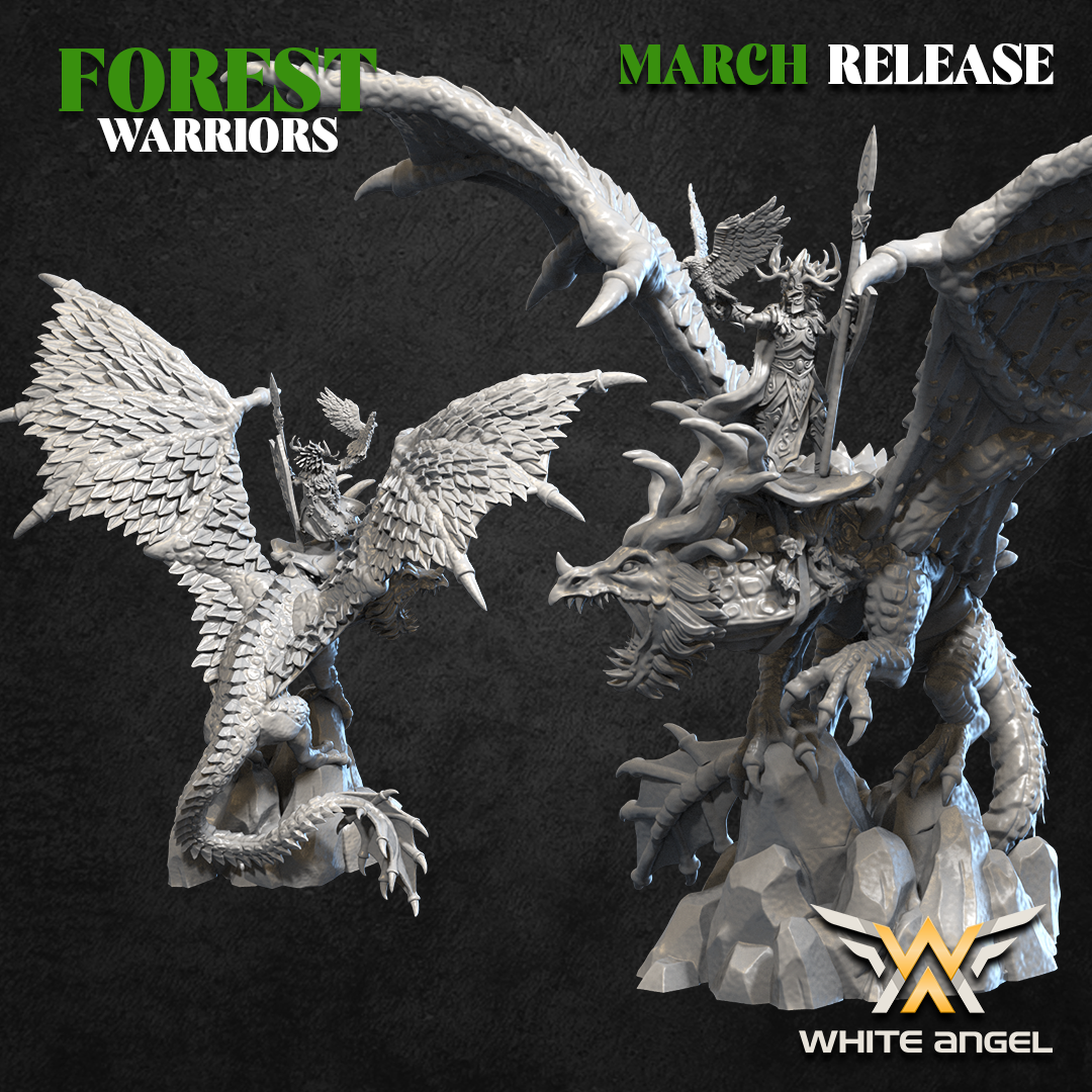 WOOD ELVES - LORD OF THE FOREST DRAGON 2