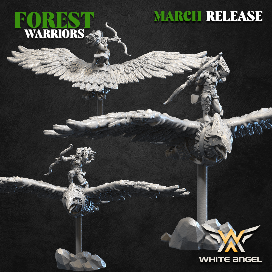 WOOD ELVES - ANCESTRAL EAGLE RIDER 3