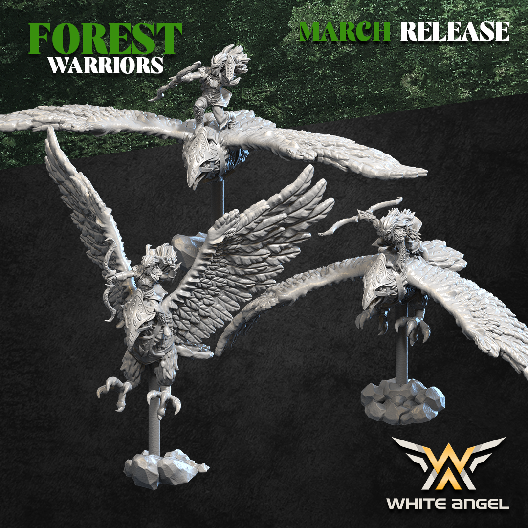 WOOD ELVES - ANCESTRAL EAGLE RIDER 1