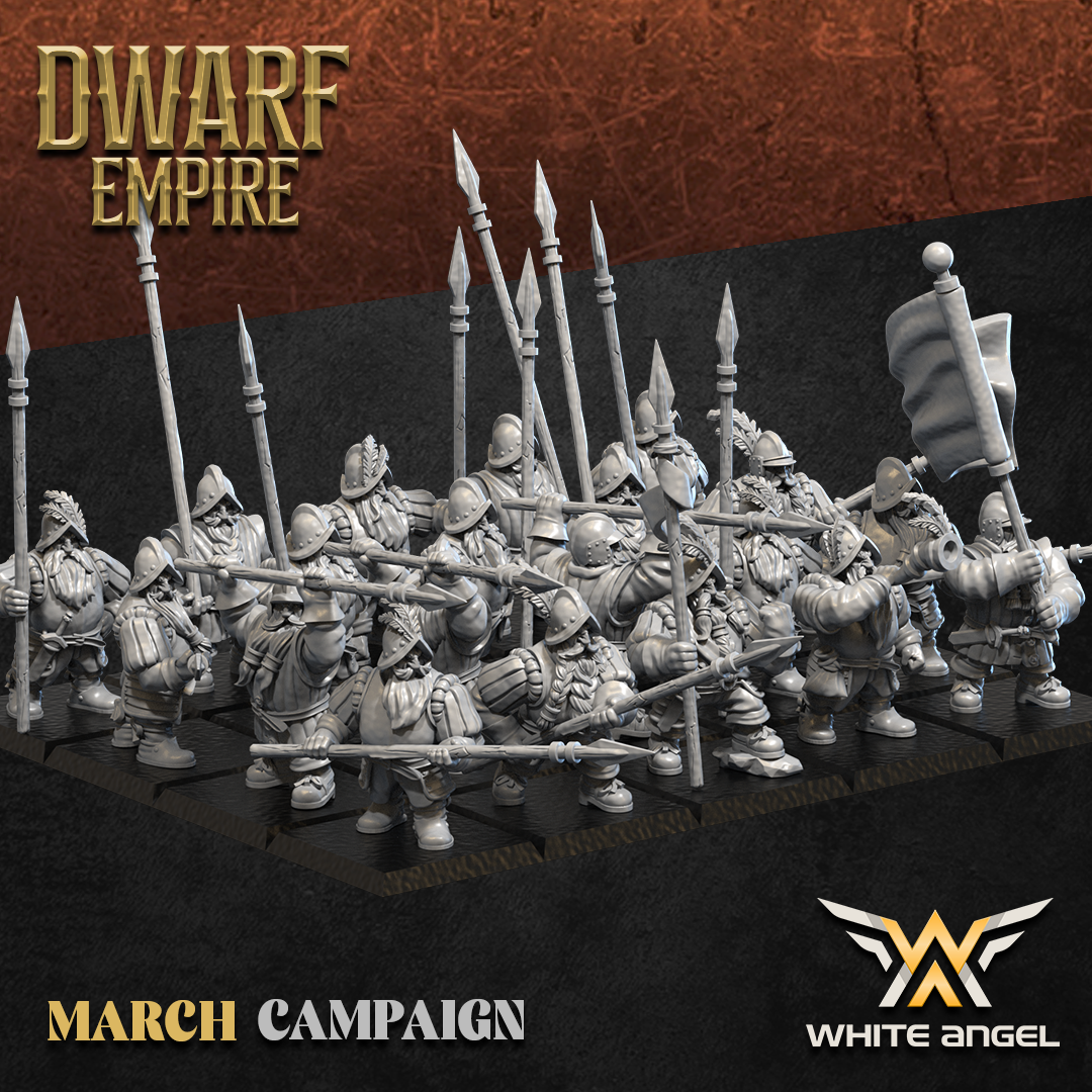 DWARF EMPIRE - OLD WORLD PIKEDWARF 1