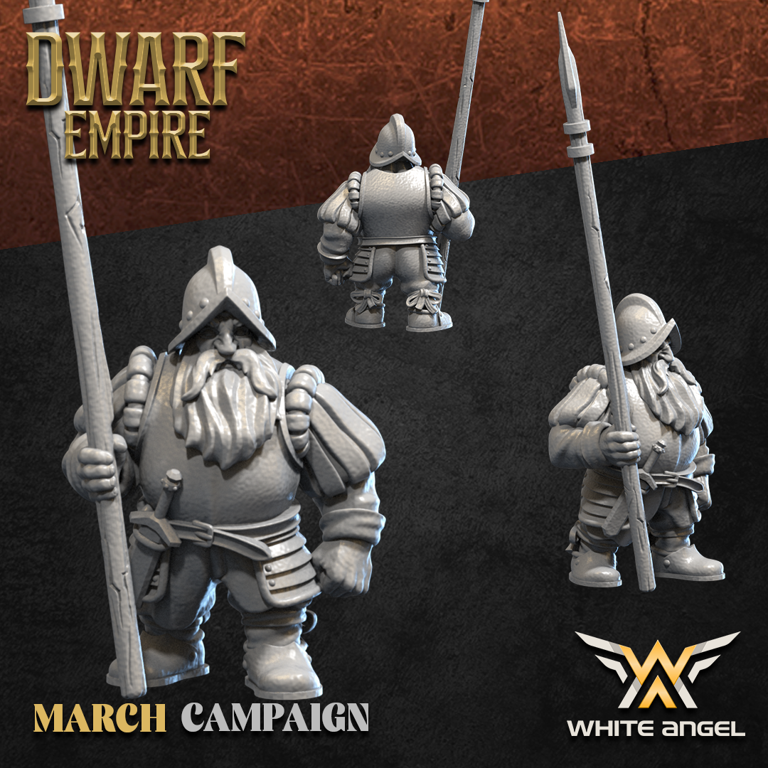 DWARF EMPIRE - OLD WORLD PIKEDWARF 2