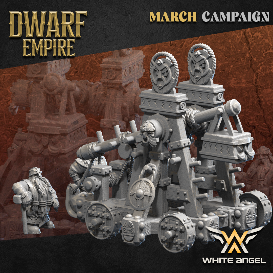 DWARF EMPIRE - DWARF FUN CATAPULT 1