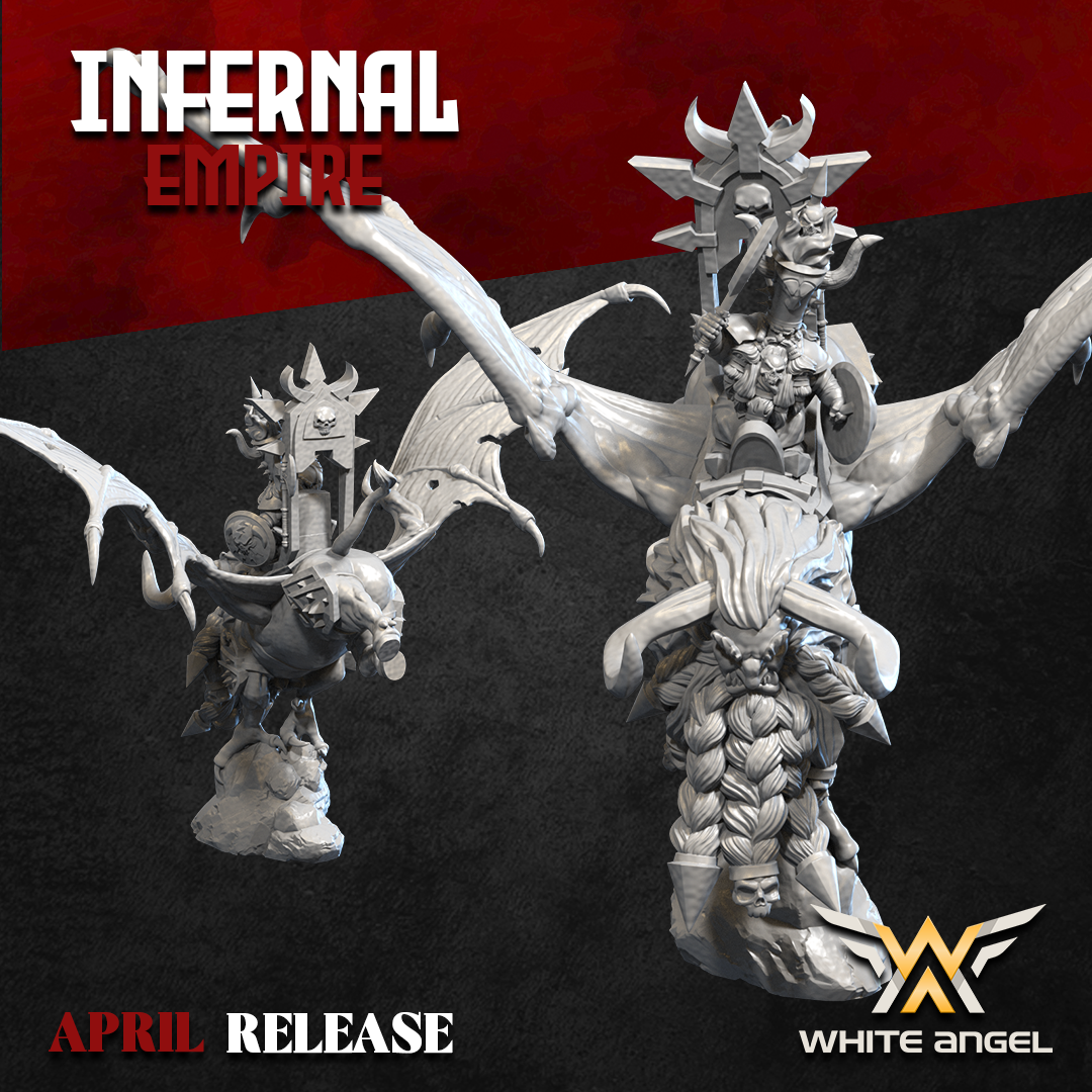INFERNAL EMPIRE -THE INFERNAL GOD MOUNTED 2