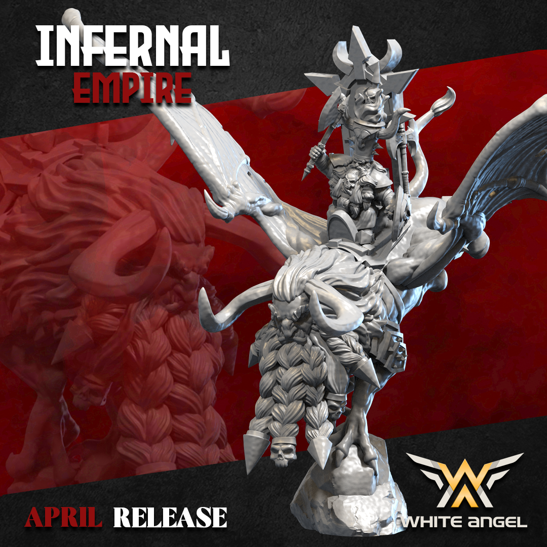 INFERNAL EMPIRE -THE INFERNAL GOD MOUNTED 1