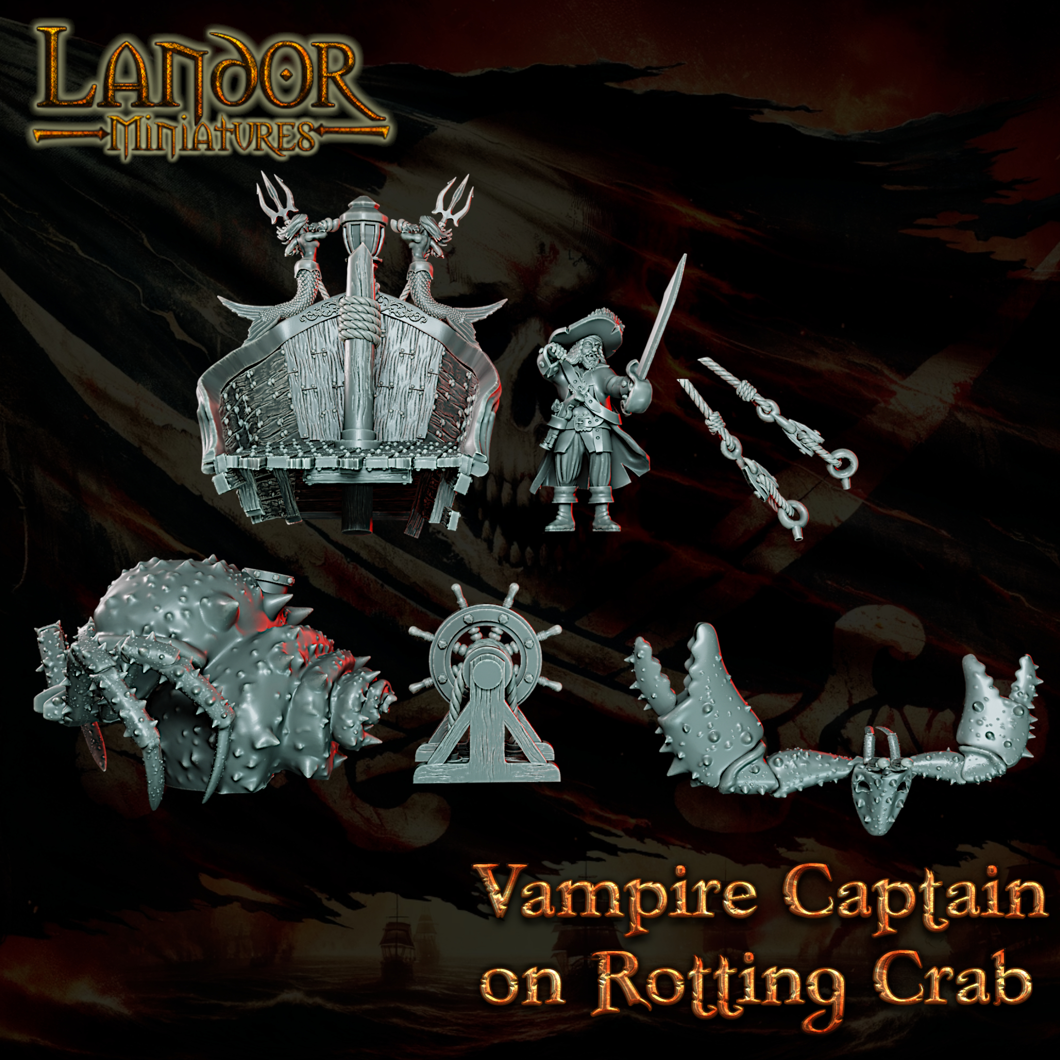Vampire Captain on Rotting Crab4