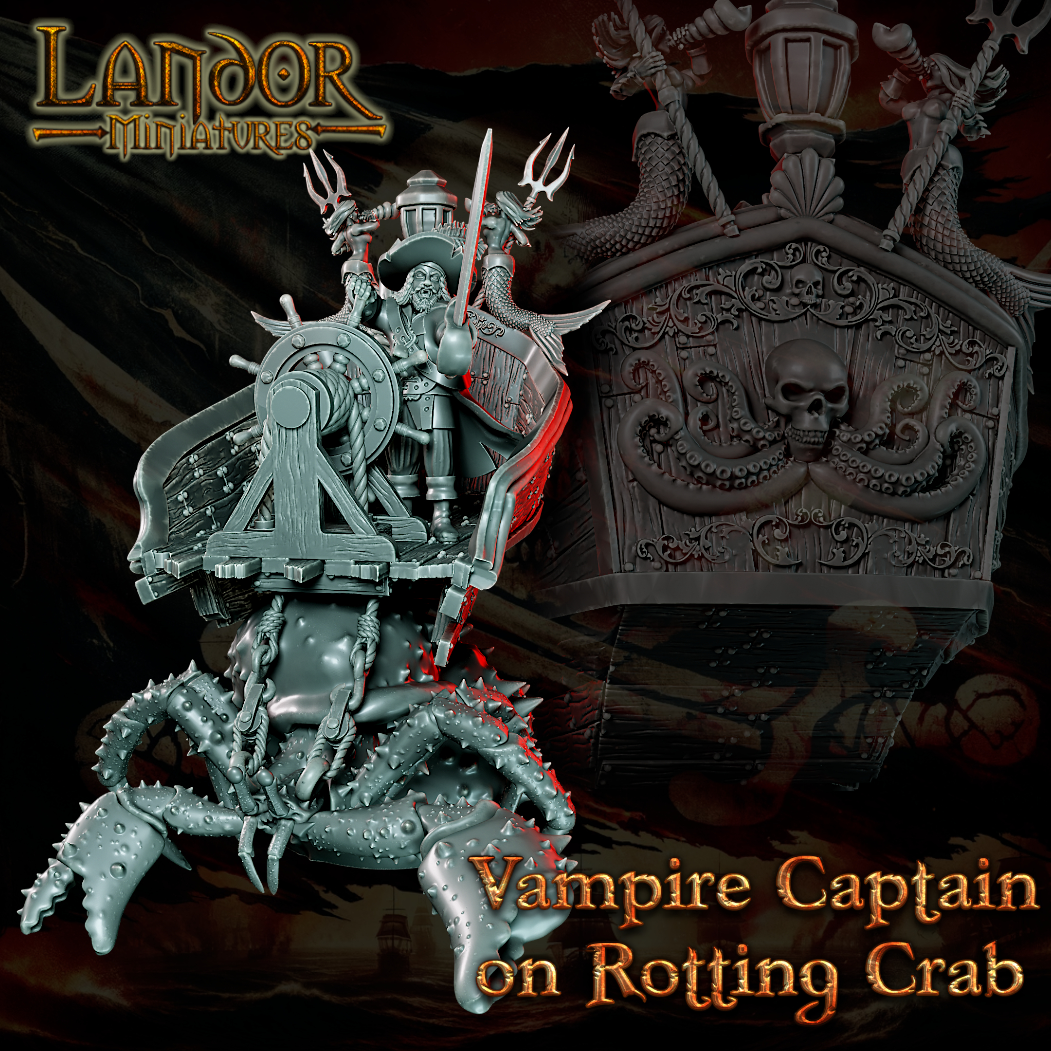 Vampire Captain on Rotting Crab2