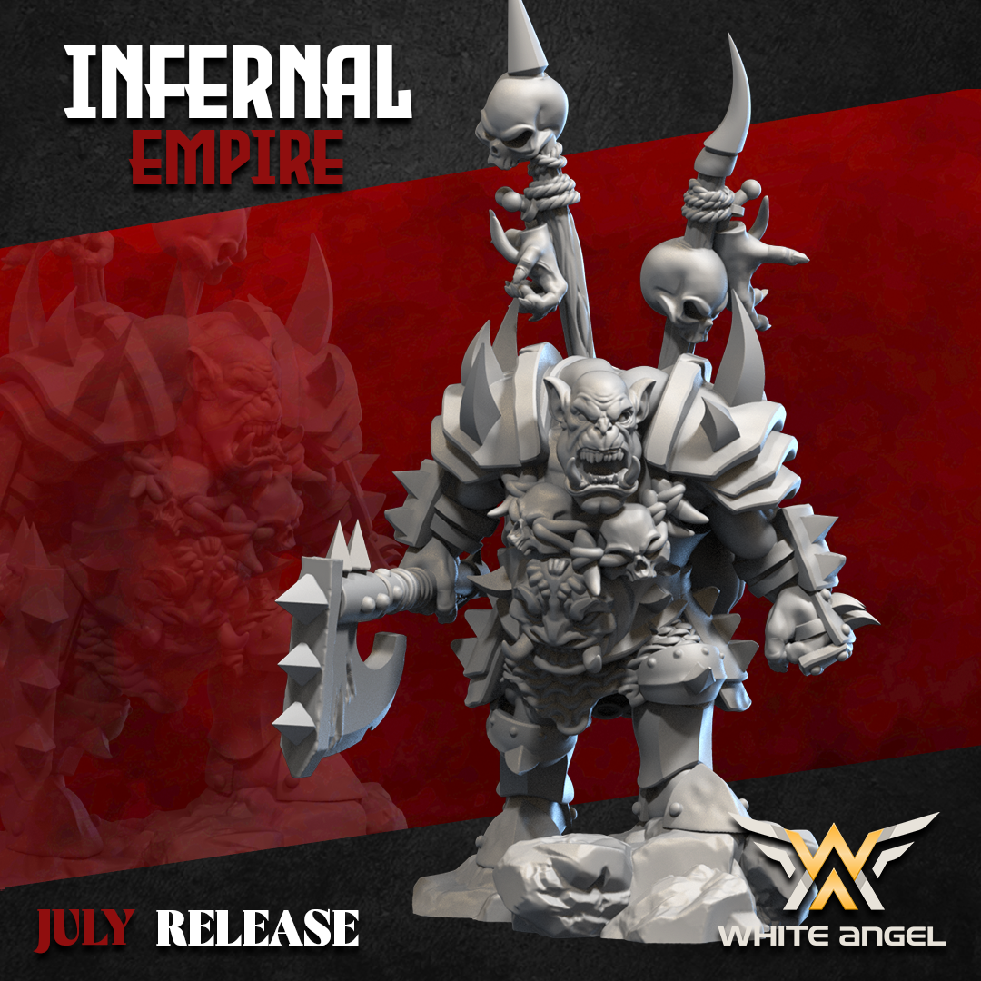 INFERNAL EMPIRE -INFERNAL ORC COMMANDER 1