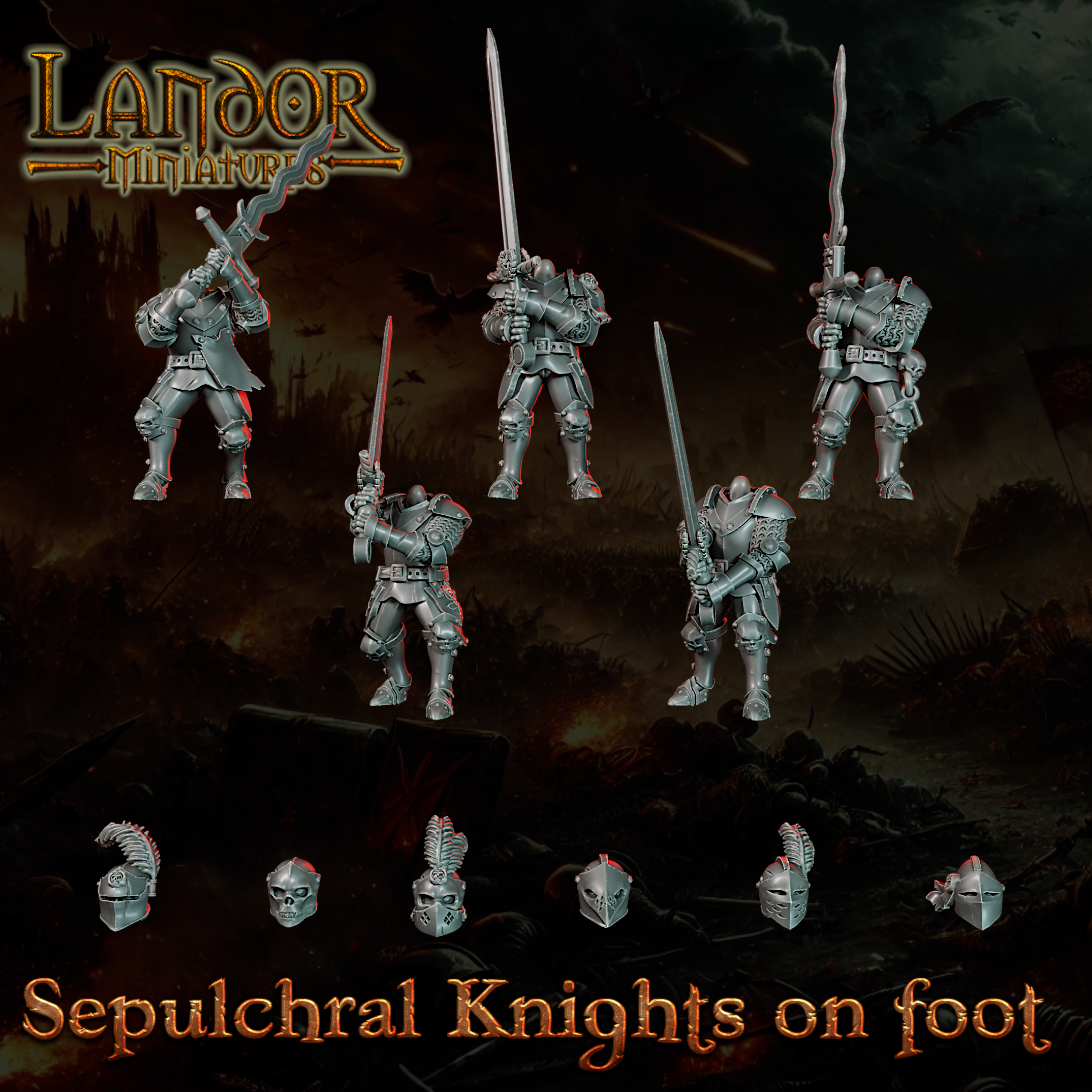 Sepulchral Knights on foot 8