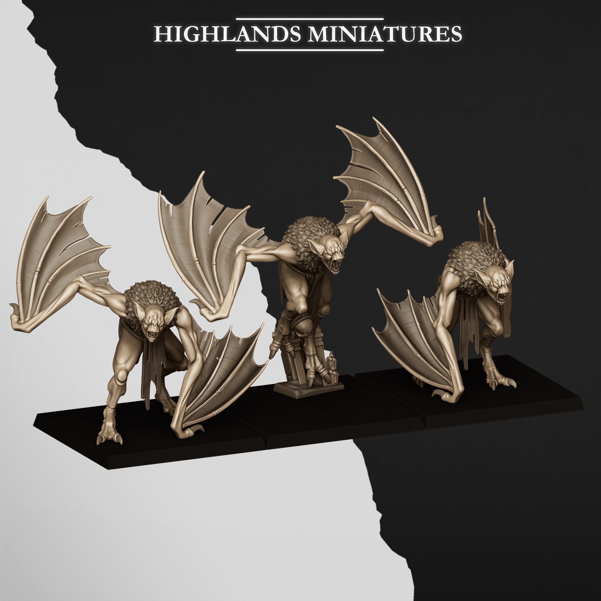 Dämonisches Vampirmonster Miniature Lot Morts-Vivants Horde