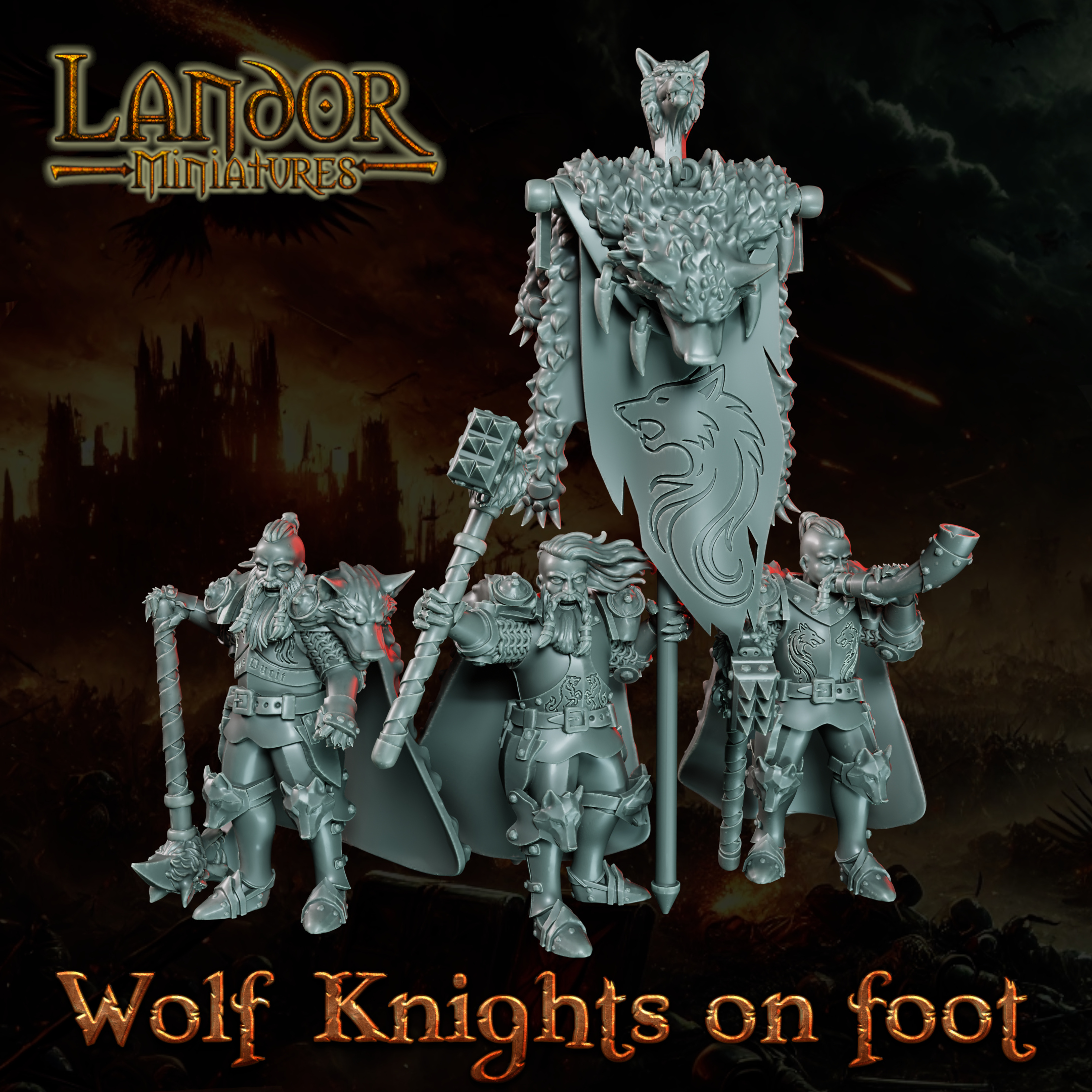 Wolf Knights on Foot4