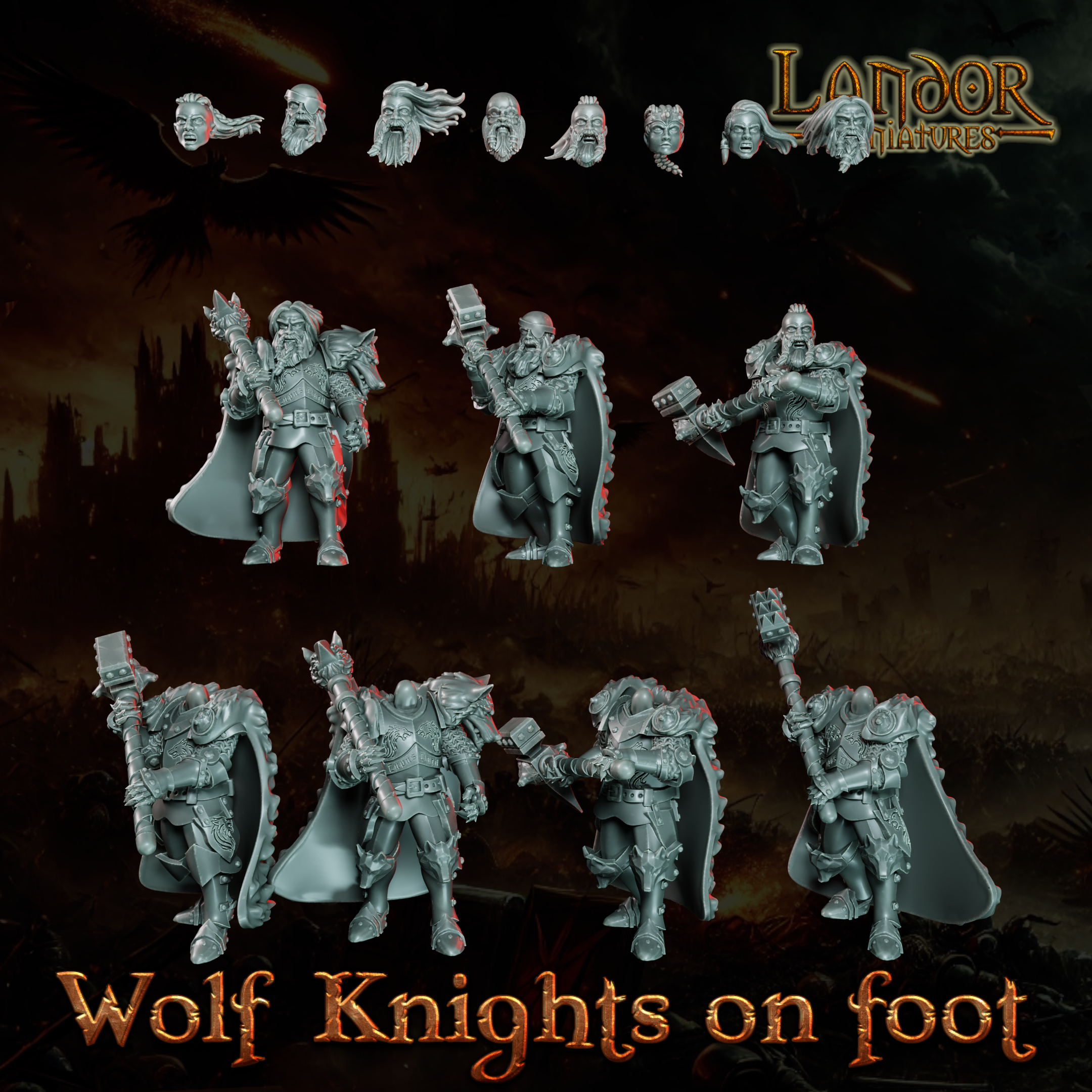 Wolf Knights on Foot3