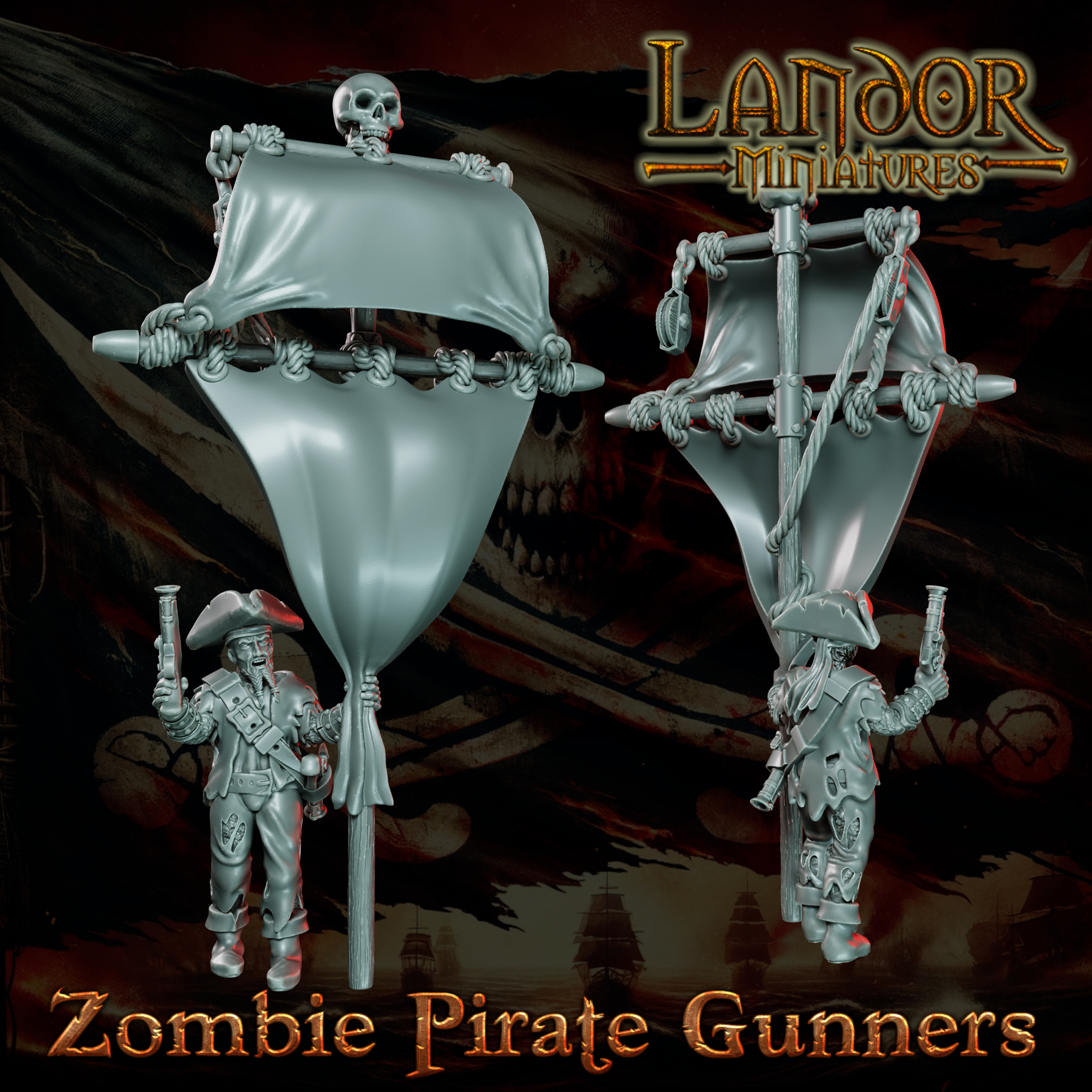 Zombie Pirates Gunners 4