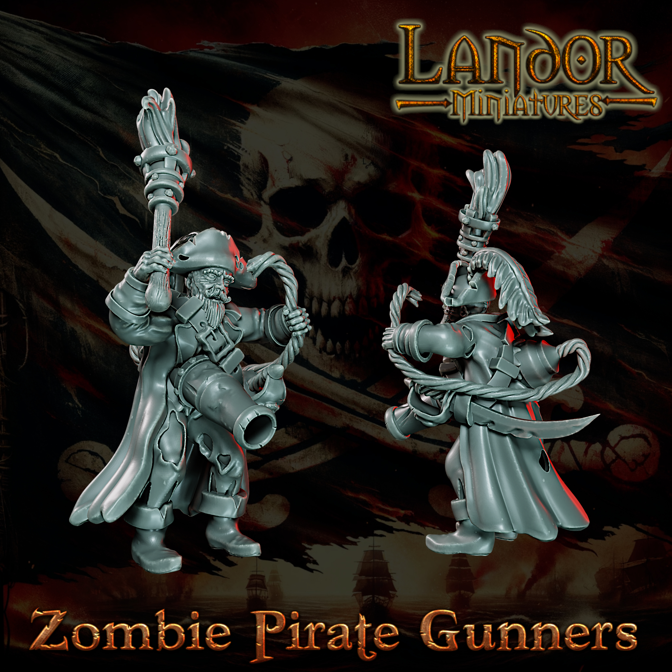 Zombie Pirates Gunners 3