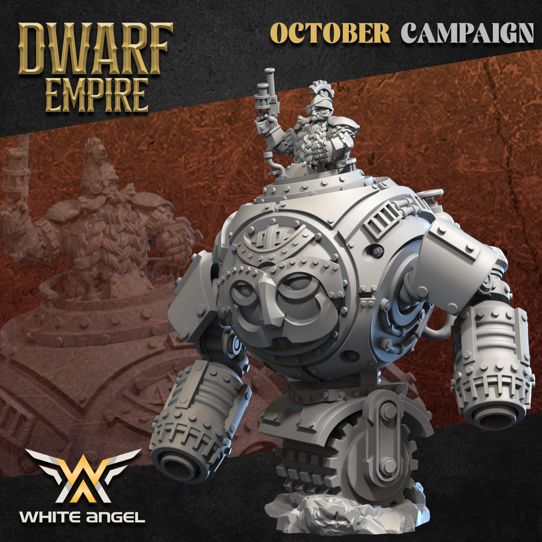 DWARF EMPIRE - DWARF GOLEM MACHINE 1