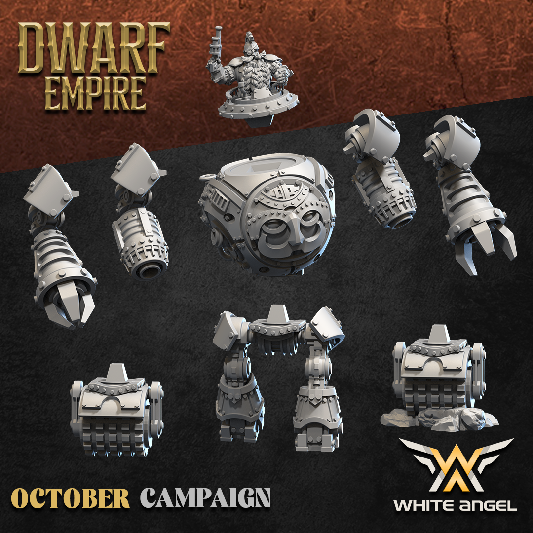 DWARF EMPIRE - DWARF GOLEM MACHINE 4