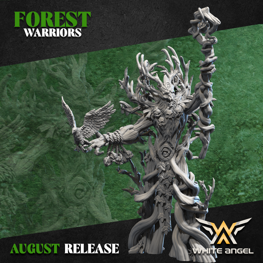 WOOD ELVES - OLD TREEDRUID 1
