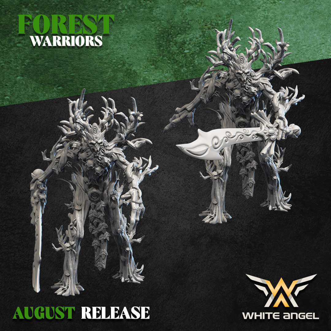WOOD ELVES - OLD TREEWARRIOR 3