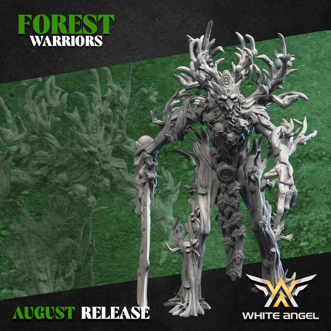 WOOD ELVES - OLD TREEWARRIOR 1