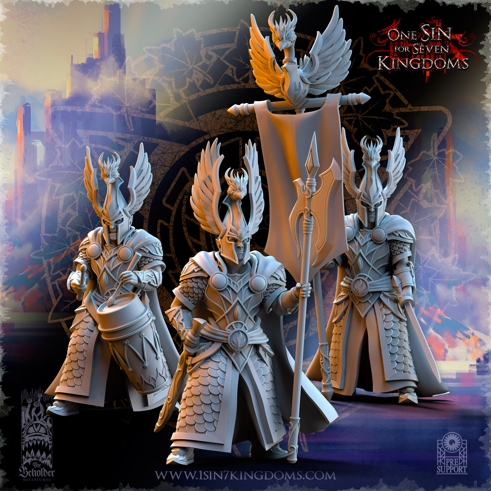 Searing-Bird-Guardians-Command-Group