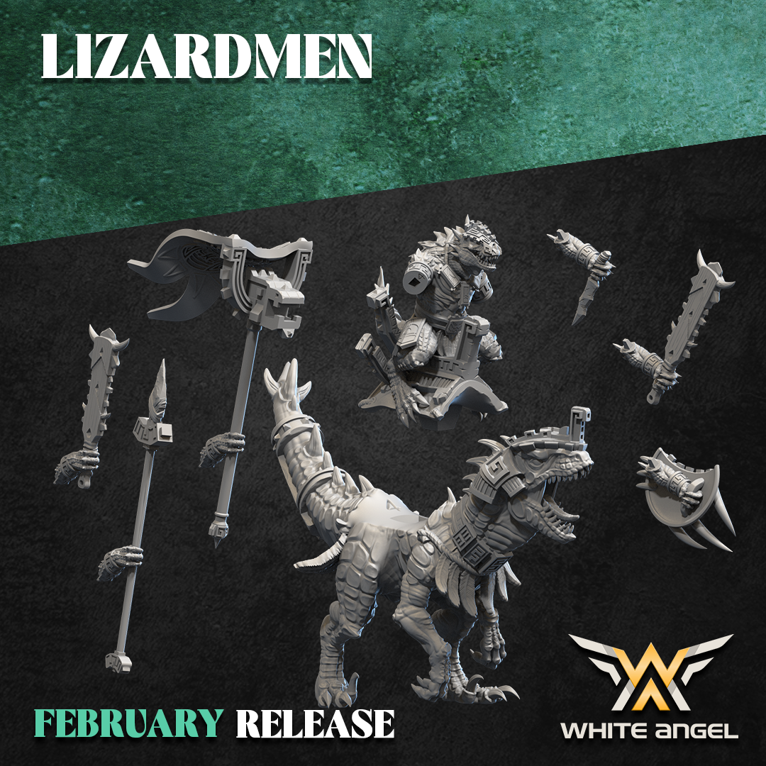 LIZARD WARRIOR RIDER 12