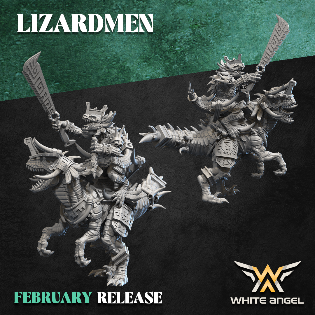 LIZARD WARRIOR RIDER 3