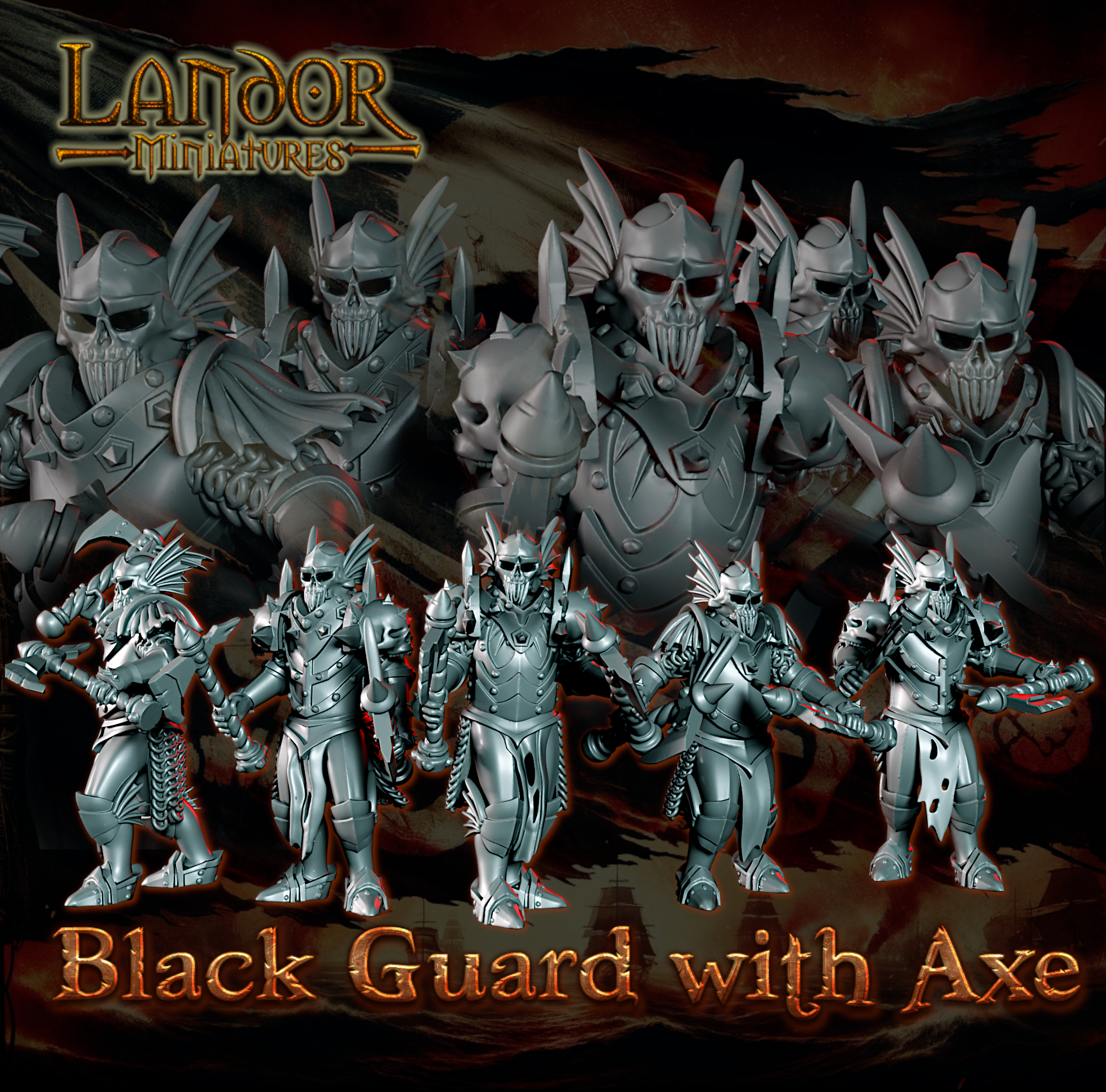 Black Guard With Axe1